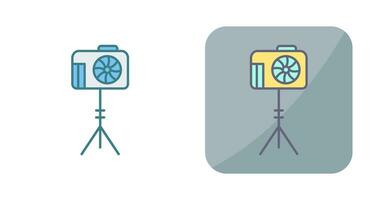 Unique Camera Stand Vector Icon