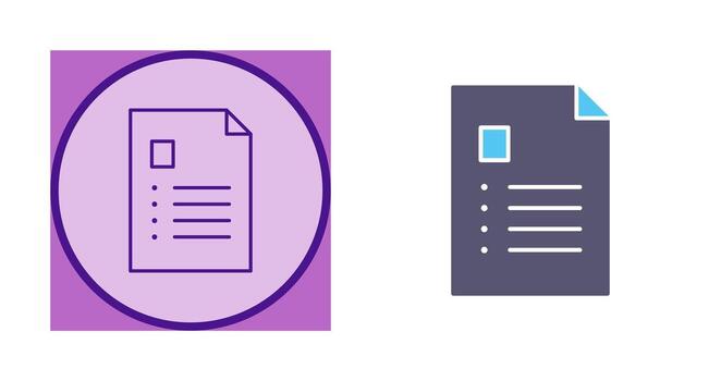 Unique Analytics Vector Icon