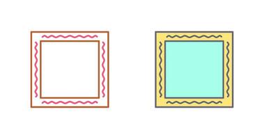 Unique Frame Vector Icon