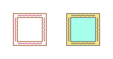 Unique Frame Vector Icon