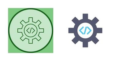 Unique Code Optimization Vector Icon
