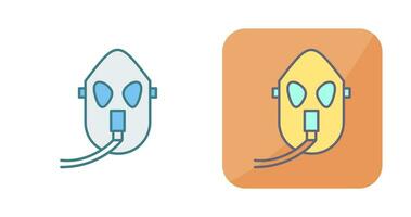 Unique Oxygen Mask Vector Icon