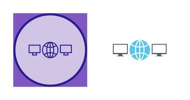 Unique Networks Vector Icon