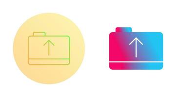 Unique Folder Vector Icon