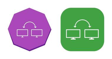 Unique Connected Systems Vector Icon