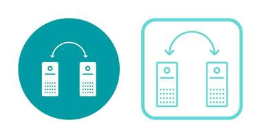 Unique Connected Systems Vector Icon