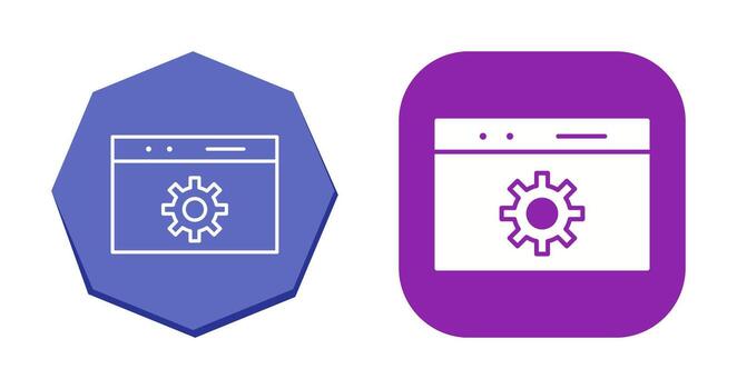 Unique Web Optimization Vector Icon