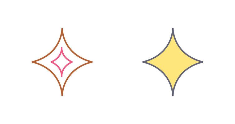 Unique Diamond Vector Icon
