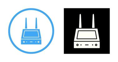 Unique Router Vector Icon