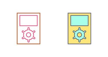 Unique Portfolio Management Vector Icon