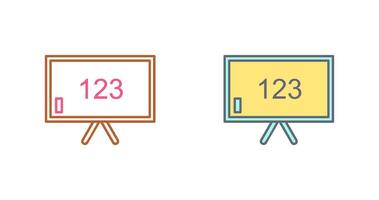 Unique Classroom Board Vector Icon