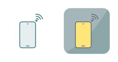 Unique Connected Device Vector Icon