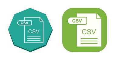 CSV Vector Icon