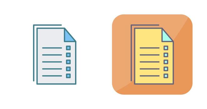 Data Files Vector Icon