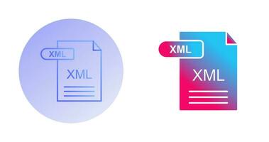 XML Vector Icon