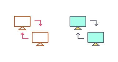 Sharing Systems Vector Icon