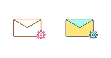 Message Settings Vector Icon