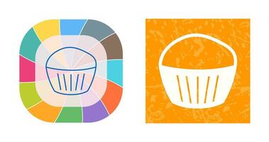 Chocolate Muffin Vector Icon