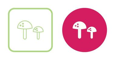 Mushrooms Vector Icon