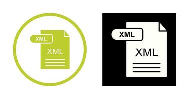 XML Vector Icon