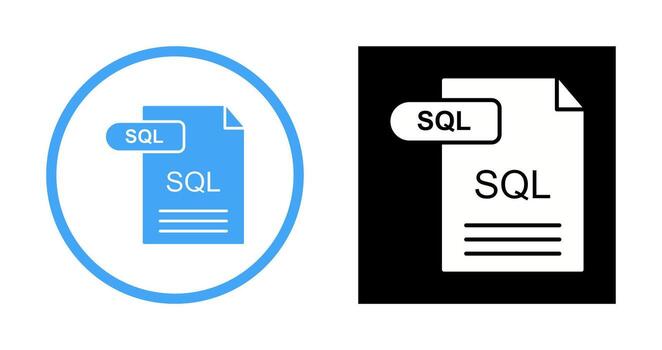 SQL Vector Icon