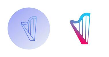 Harp Vector Icon