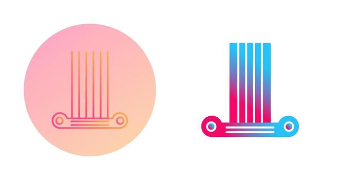 icono de vector de columna