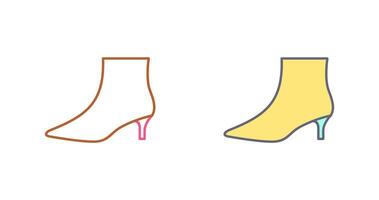 Boots with Heels Vector Icon