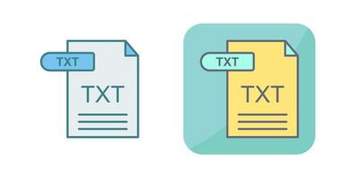 TXT Vector Icon