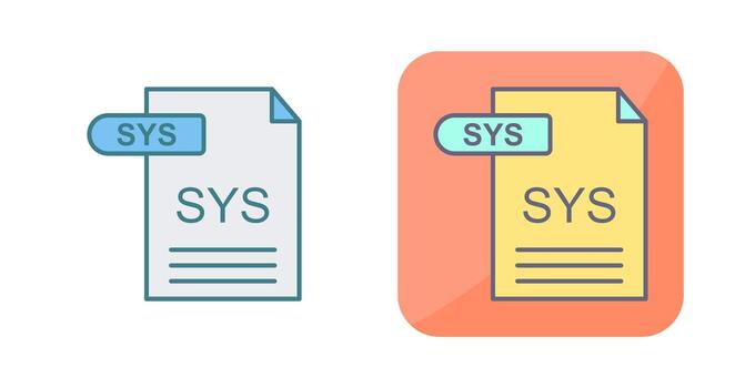 SYS Vector Icon
