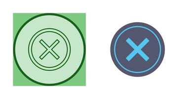 Do Not Cross Vector Icon
