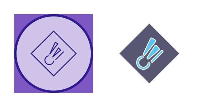 icono de vector de material explosivo