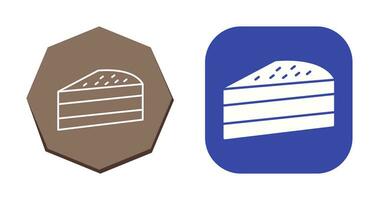 Cake Slice Vector Icon