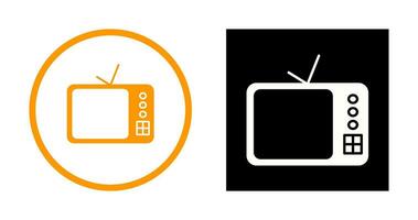 TV Set Vector Icon