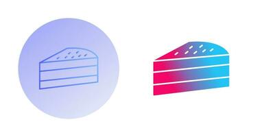 Cake Slice Vector Icon