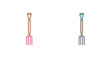 Gardening Fork Vector Icon