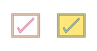 Checkbox Vector Icon