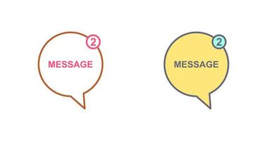 Message Bubbles Vector Icon