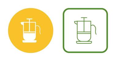 French Press Vector Icon