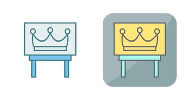 Crown Exhibit Vector Icon