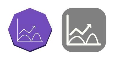 Trend in Graph Vector Icon