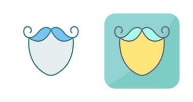 Beard and Moustache Vector Icon