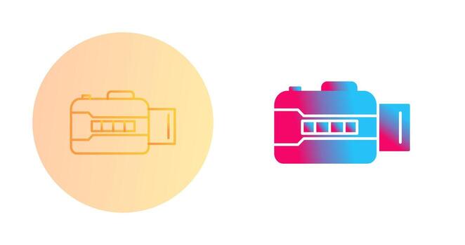 icono de vector de cámara abierta único