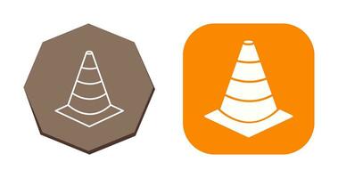 Unique Cone Vector Icon