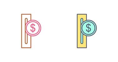 Slot for Coins Vector Icon