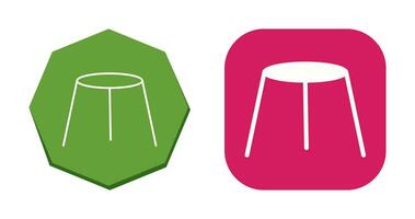 Unique Stool Vector Icon