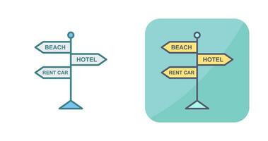 Signboard Vector Icon