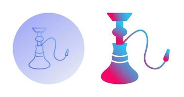 Unique Hookah Vector Icon