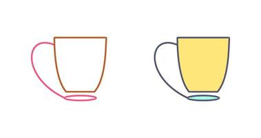 icono de vector de taza de café