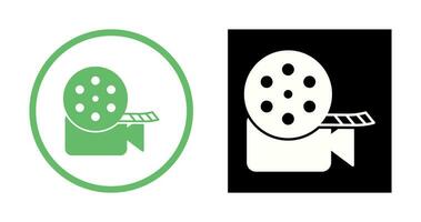 Unique Video Reel Vector Icon